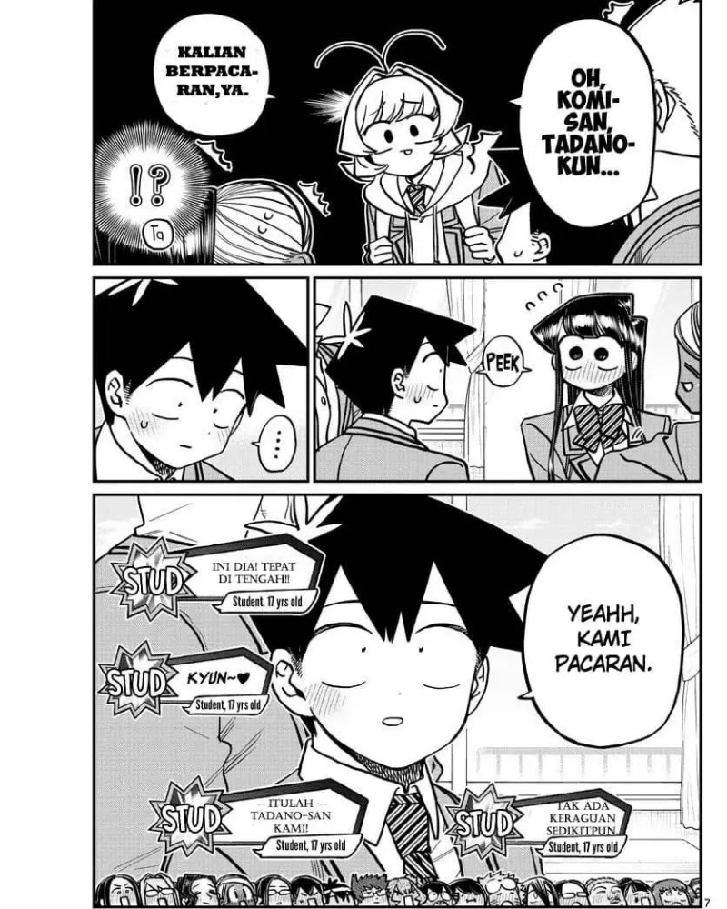 Komi-san wa Komyushou Desu. Chap 306 - Next Chap 307