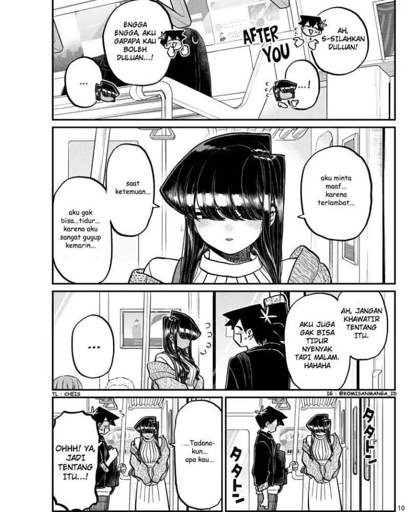 Komi-san wa Komyushou Desu. Chap 319 - Next Chap 320