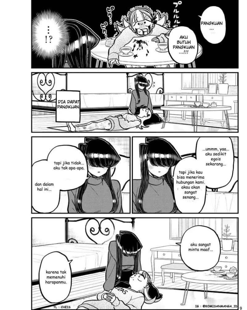 Komi-san wa Komyushou Desu. Chap 312 - Next Chap 313