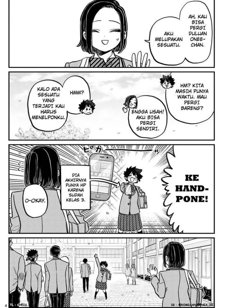 Komi-san wa Komyushou Desu. Chap 326 - Next Chap 327