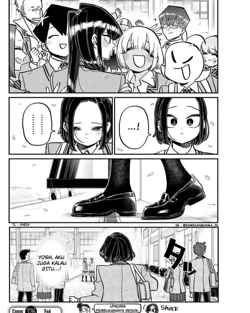 Komi-san wa Komyushou Desu. Chap 326 - Next Chap 327