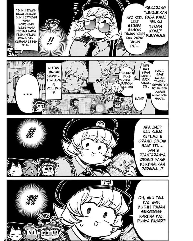 Komi-san wa Komyushou Desu. Chap 323 - Next Chap 324