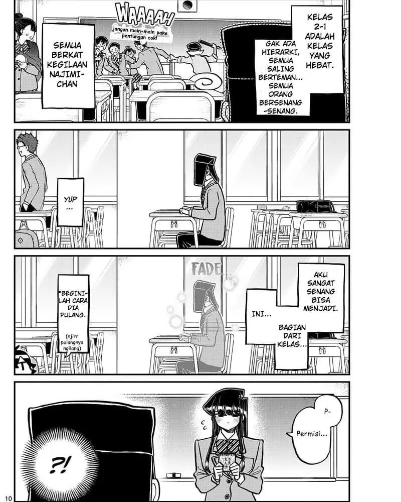 Komi-san wa Komyushou Desu. Chap 323 - Next Chap 324
