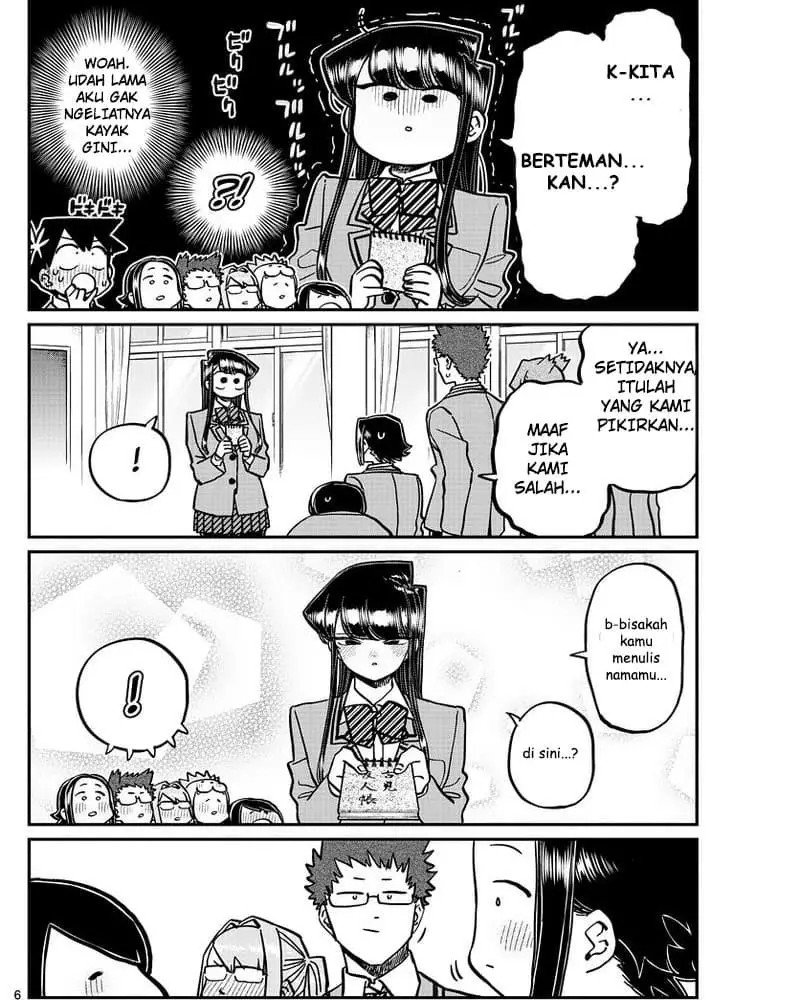 Komi-san wa Komyushou Desu. Chap 323 - Next Chap 324
