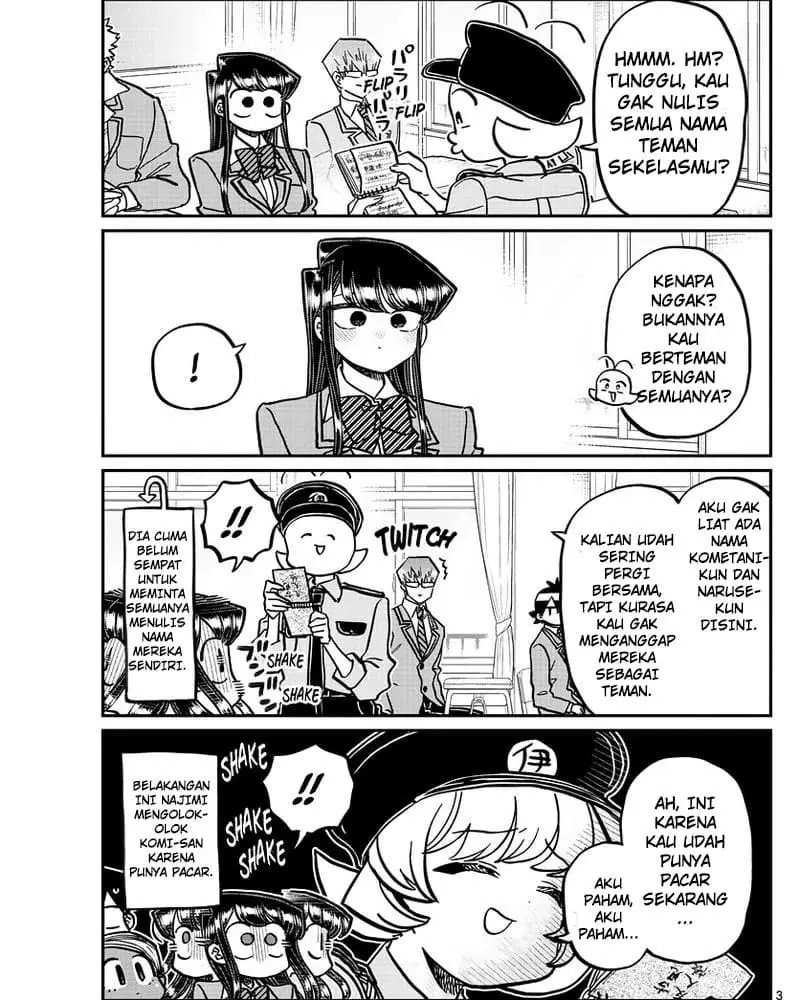 Komi-san wa Komyushou Desu. Chap 323 - Next Chap 324