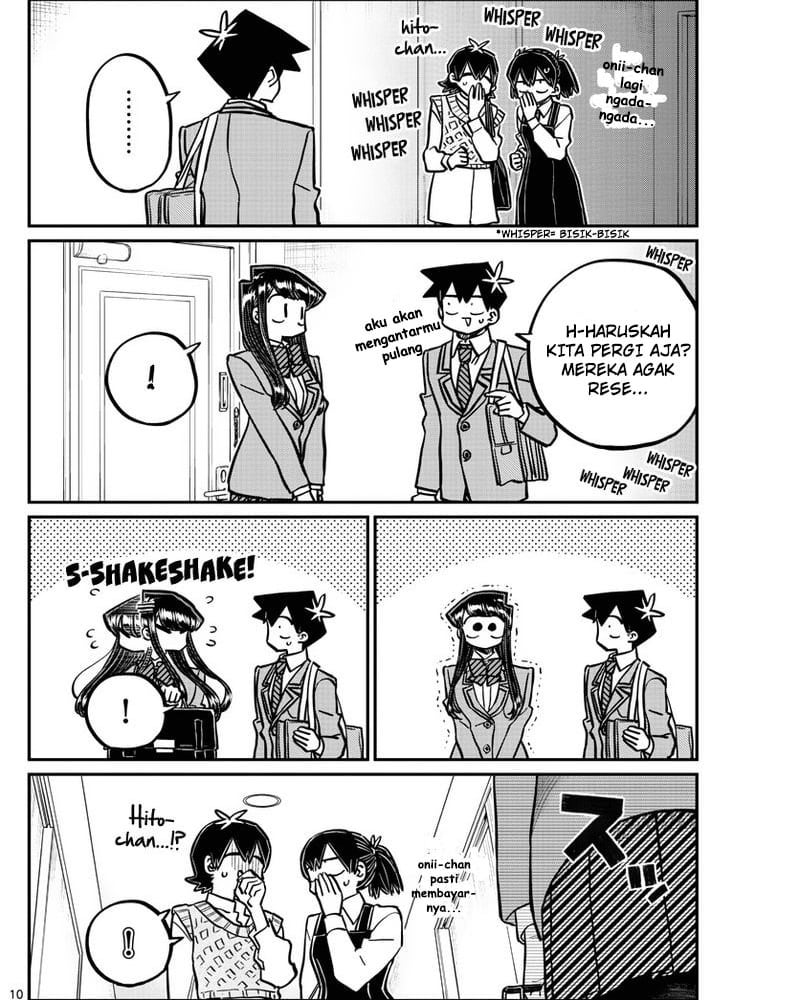 Komi-san wa Komyushou Desu. Chap 338 - Next Chap 339