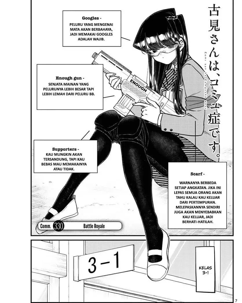 Komi-san wa Komyushou Desu. Chap 330 - Next Chap 331
