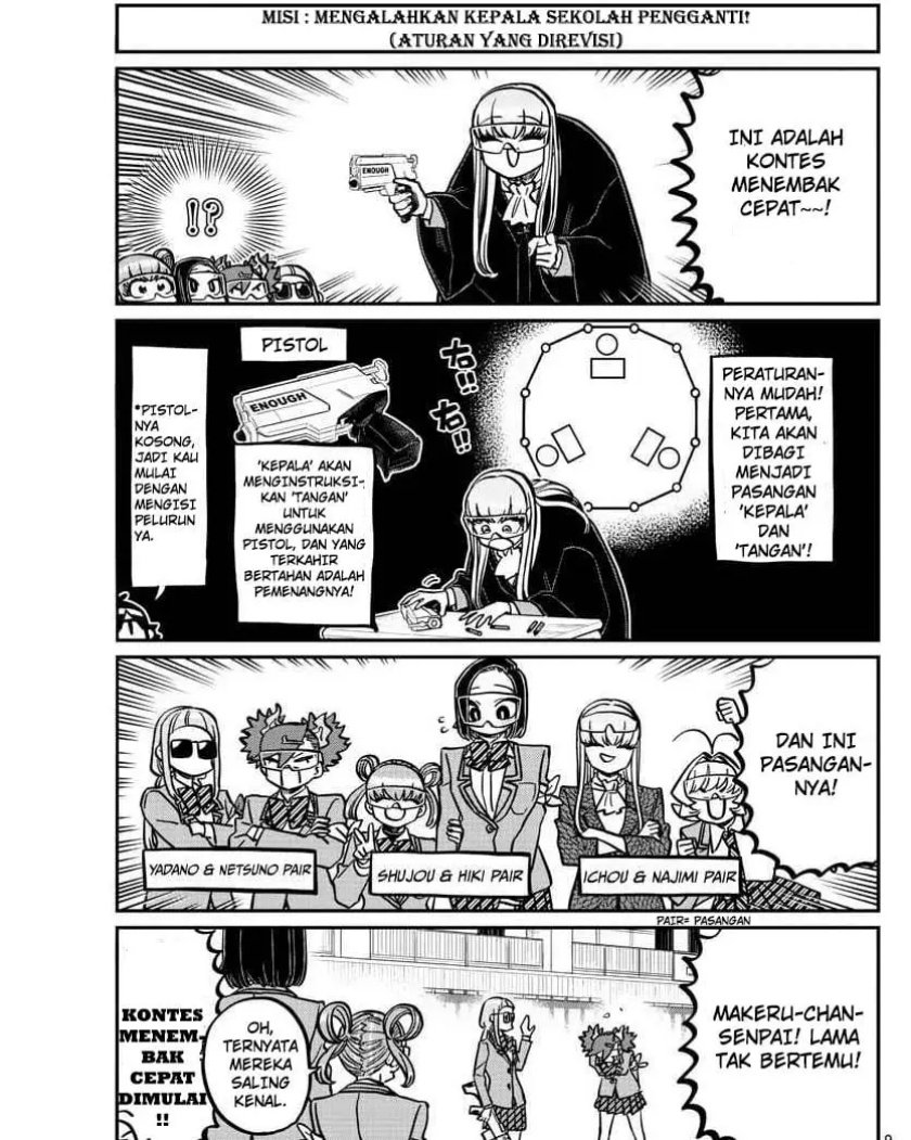 Komi-san wa Komyushou Desu. Chap 333.2 - Next Chap 334.2