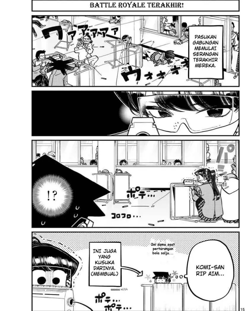 Komi-san wa Komyushou Desu. Chap 333.2 - Next Chap 334.2