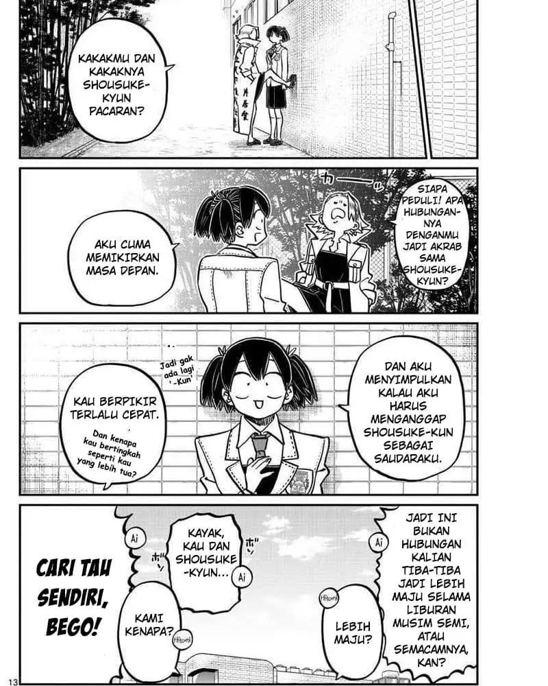 Komi-san wa Komyushou Desu. Chap 344 - Next Chap 345