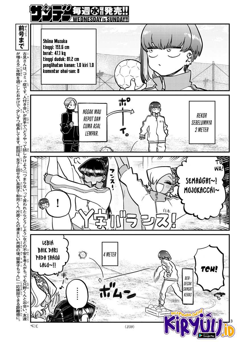 Komi-san wa Komyushou Desu. Chap 346 - Next Chap 347