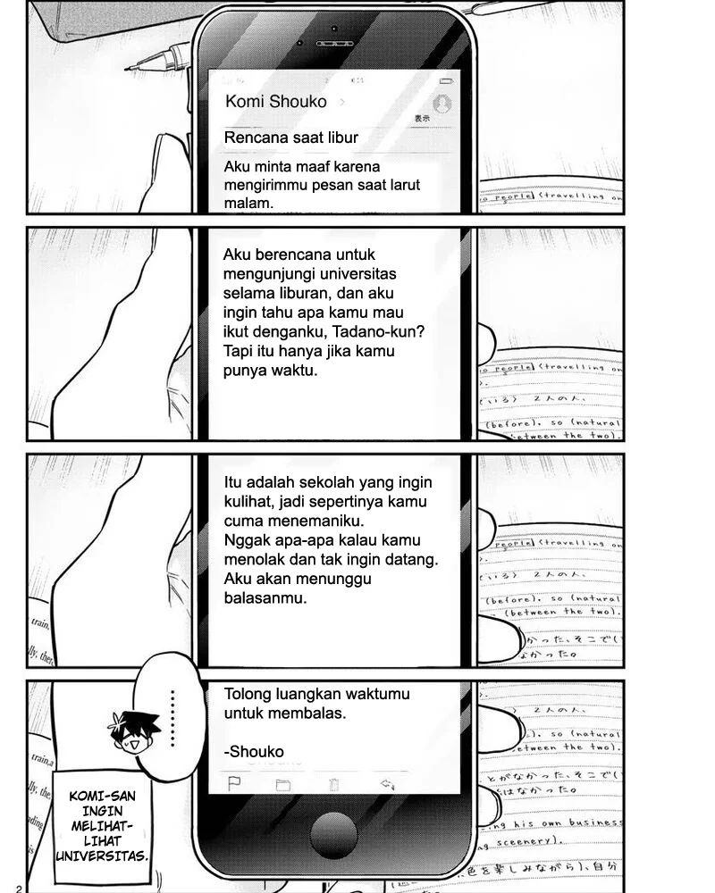 Komi-san wa Komyushou Desu. Chap 348 - Next Chap 349