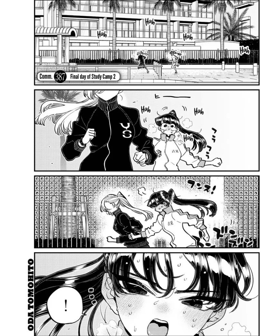 Komi-san wa Komyushou Desu. Chap 387 - Next Chap 388