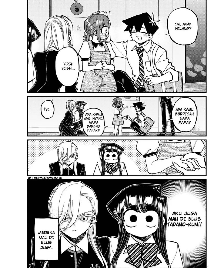 Komi-san wa Komyushou Desu. Chap 384 - Next Chap 385