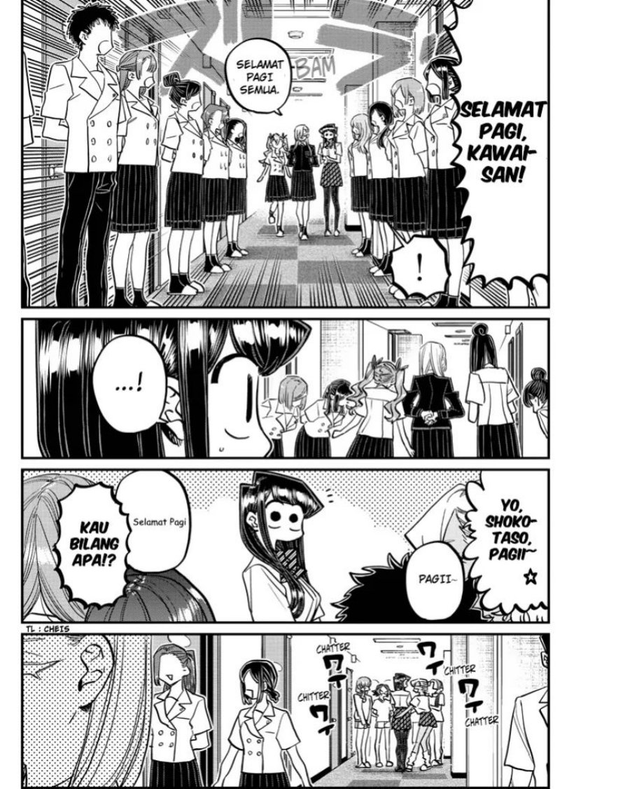 Komi-san wa Komyushou Desu. Chap 384 - Next Chap 385