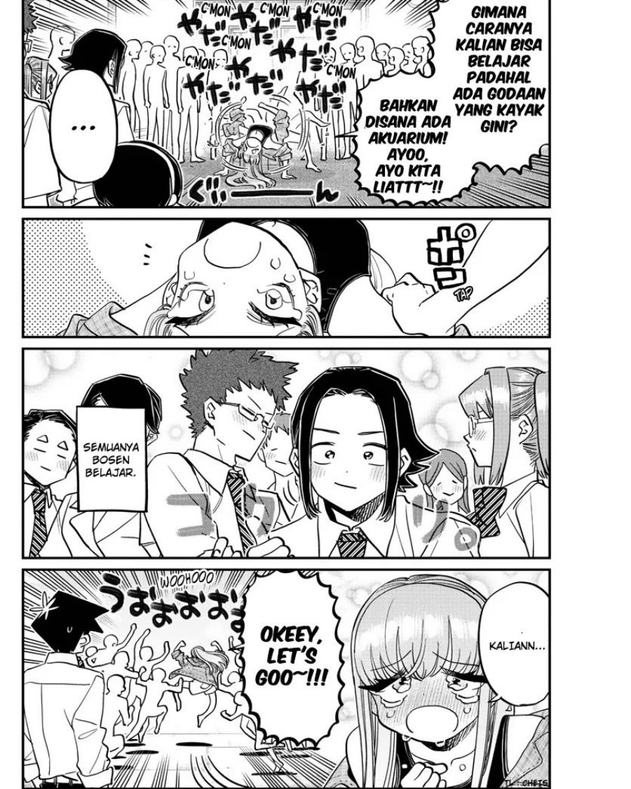 Komi-san wa Komyushou Desu. Chap 384 - Next Chap 385