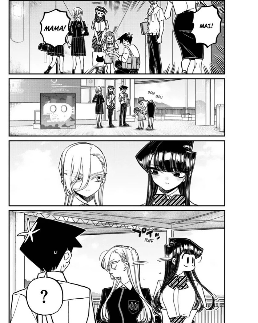 Komi-san wa Komyushou Desu. Chap 384 - Next Chap 385