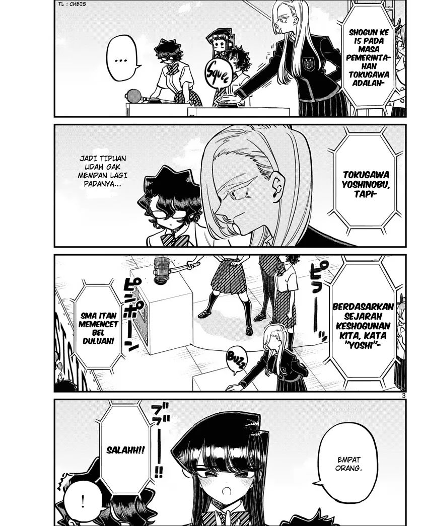 Komi-san wa Komyushou Desu. Chap 388 - Next Chap 389