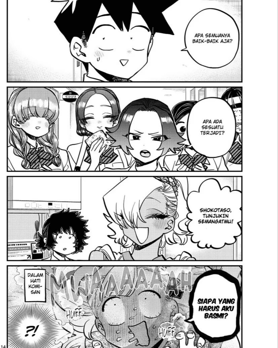 Komi-san wa Komyushou Desu. Chap 382 - Next Chap 383