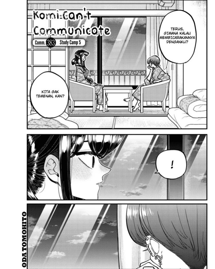 Komi-san wa Komyushou Desu. Chap 383 - Next Chap 384