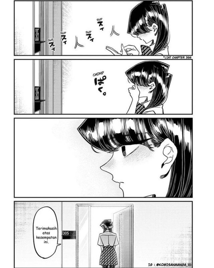 Komi-san wa Komyushou Desu. Chap 407 - Next Chap 408