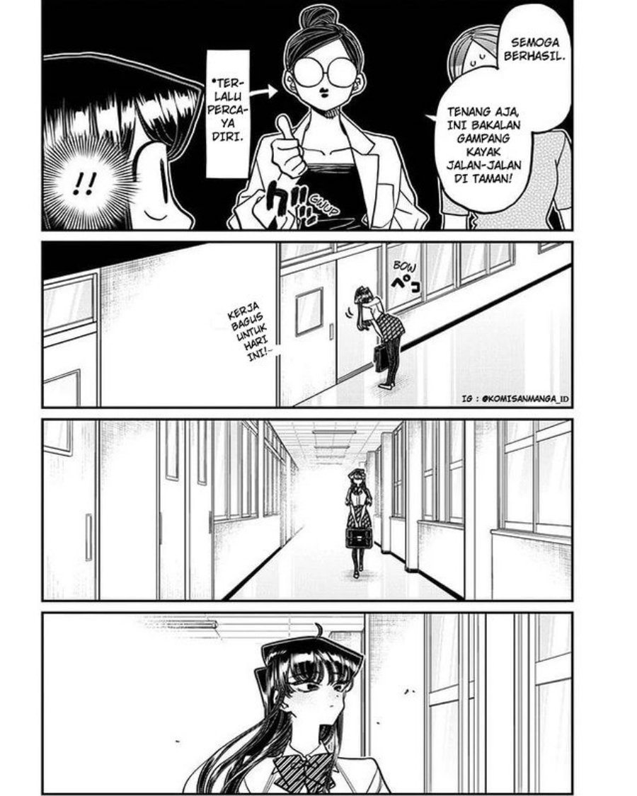 Komi-san wa Komyushou Desu. Chap 407 - Next Chap 408