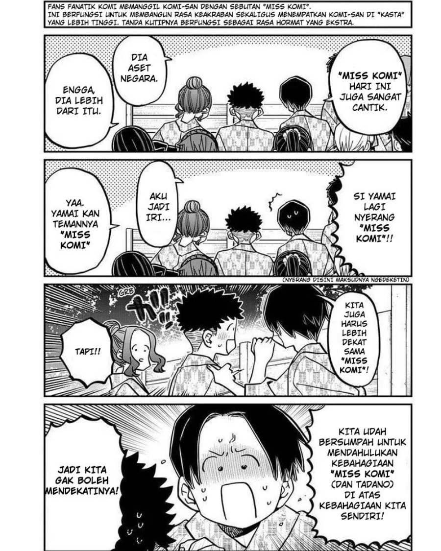 Komi-san wa Komyushou Desu. Chap 404 - Next Chap 405