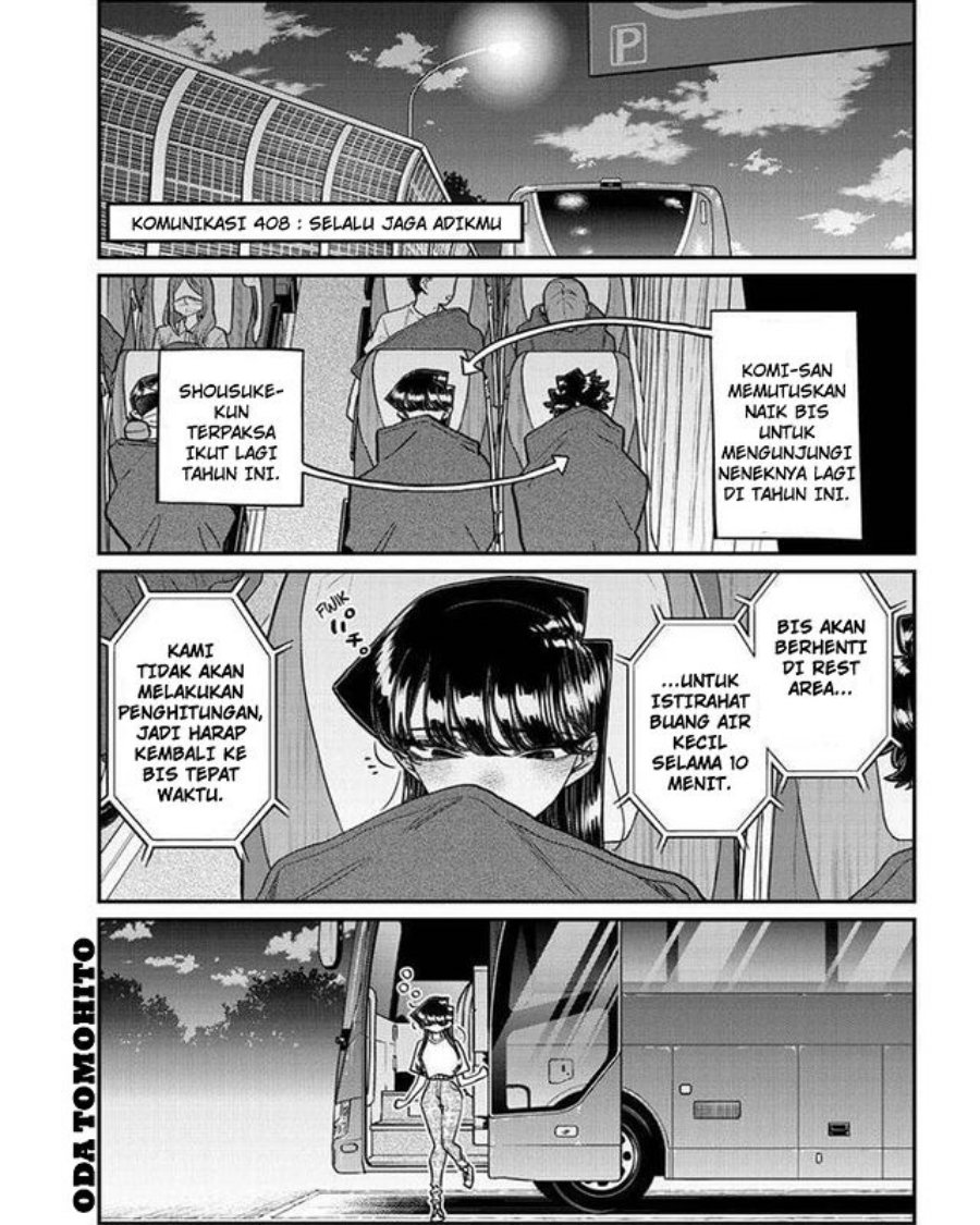 Komi-san wa Komyushou Desu. Chap 408 - Next Chap 409