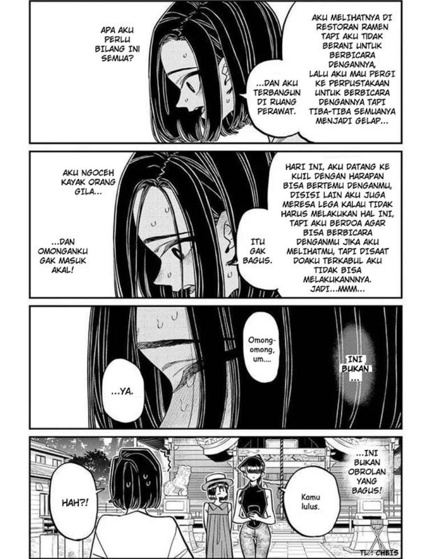 Komi-san wa Komyushou Desu. Chap 410 - Next Chap 411