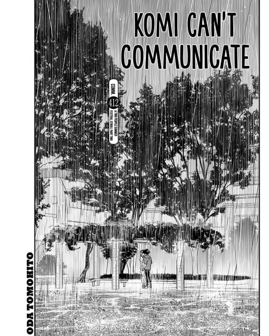 Komi-san wa Komyushou Desu. Chap 412 - Next Chap 413