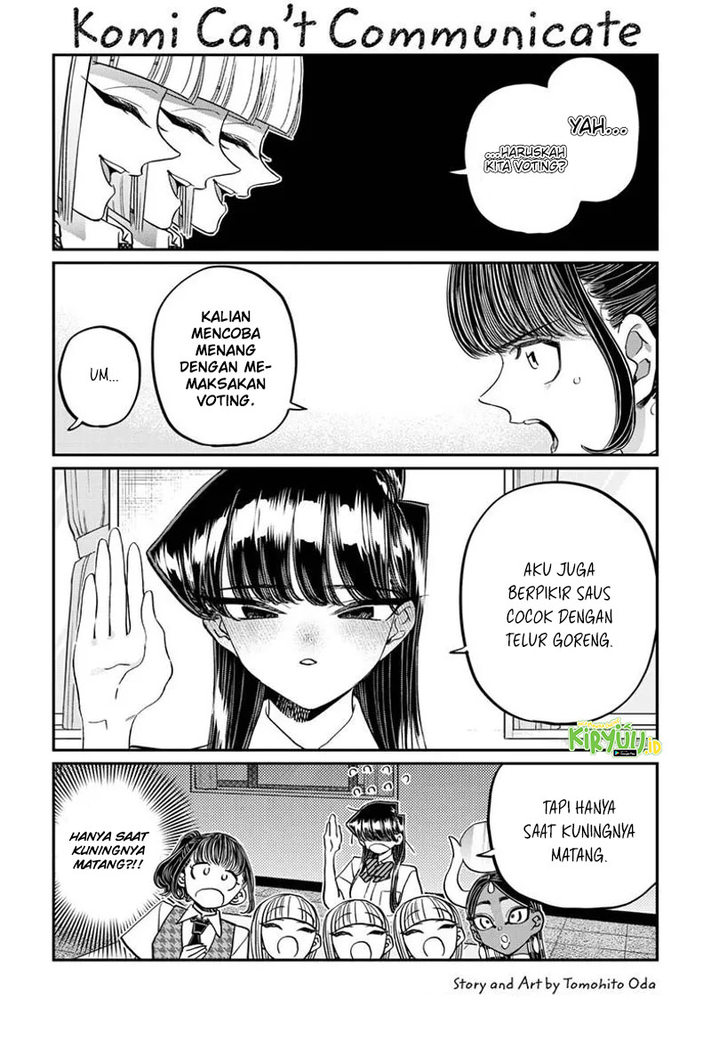 Komi-san wa Komyushou Desu. Chap 441 - Next Chap 442