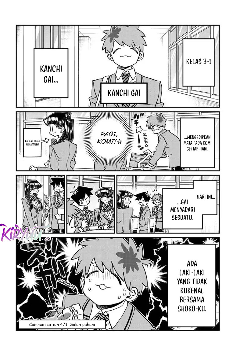 Komi-san wa Komyushou Desu. Chap 471 - Next Chap 472