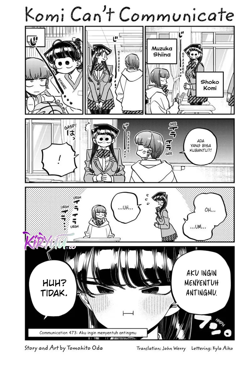 Komi-san wa Komyushou Desu. Chap 473 - Next Chap 474