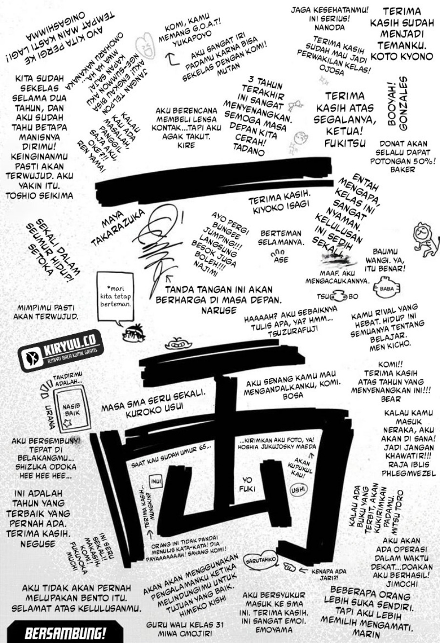 Komi-san wa Komyushou Desu. Chap 497 - Next Chap 498