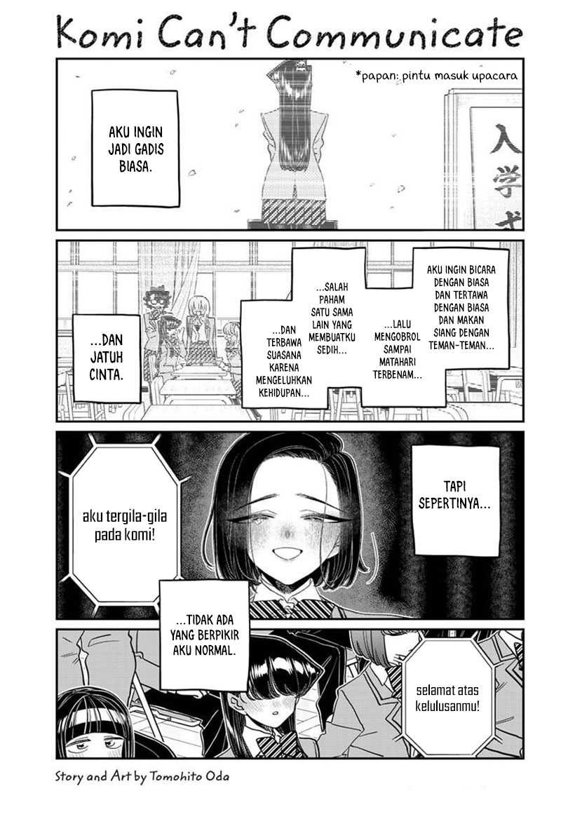 Komi-san wa Komyushou Desu. Chap 499 - Next Chap 500