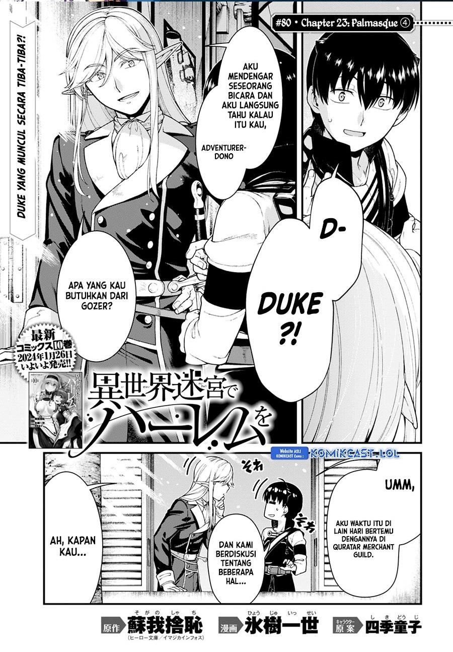 Isekai Meikyuu de Harem o Chap 80 - Next Chap 81