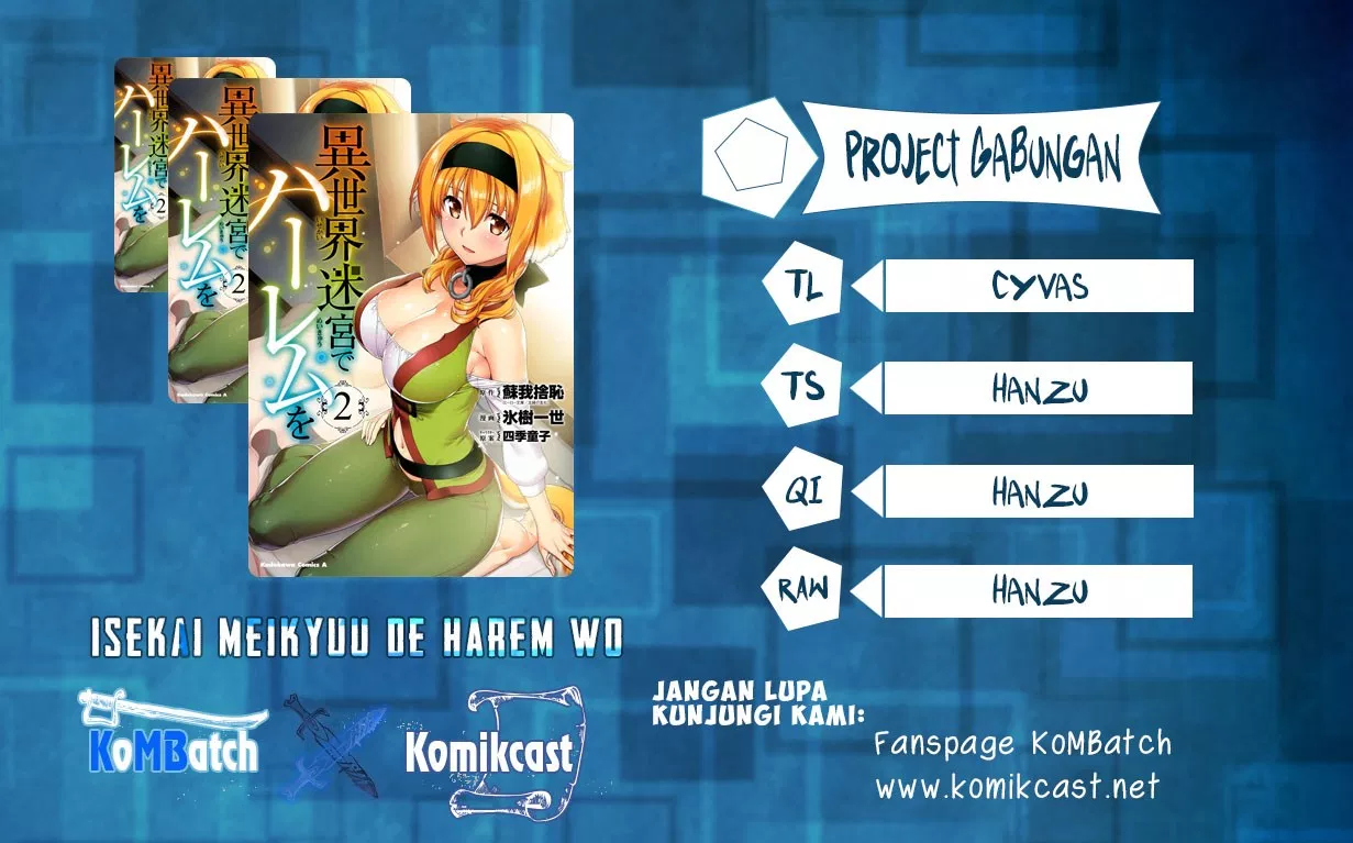 Isekai Meikyuu de Harem o Chap 9 - Next Chap 10