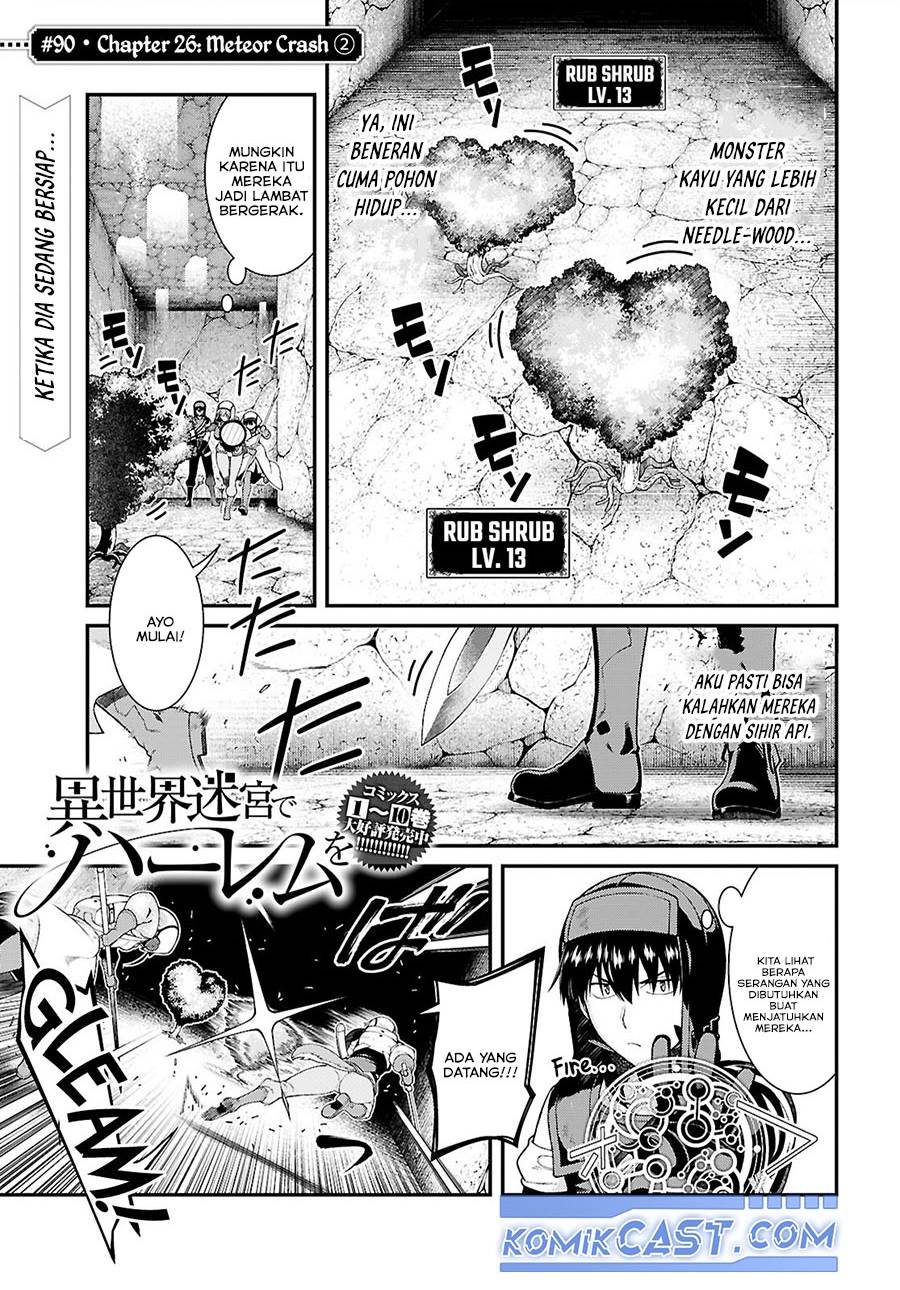 Isekai Meikyuu de Harem o Chap 90 - Next Chap 91