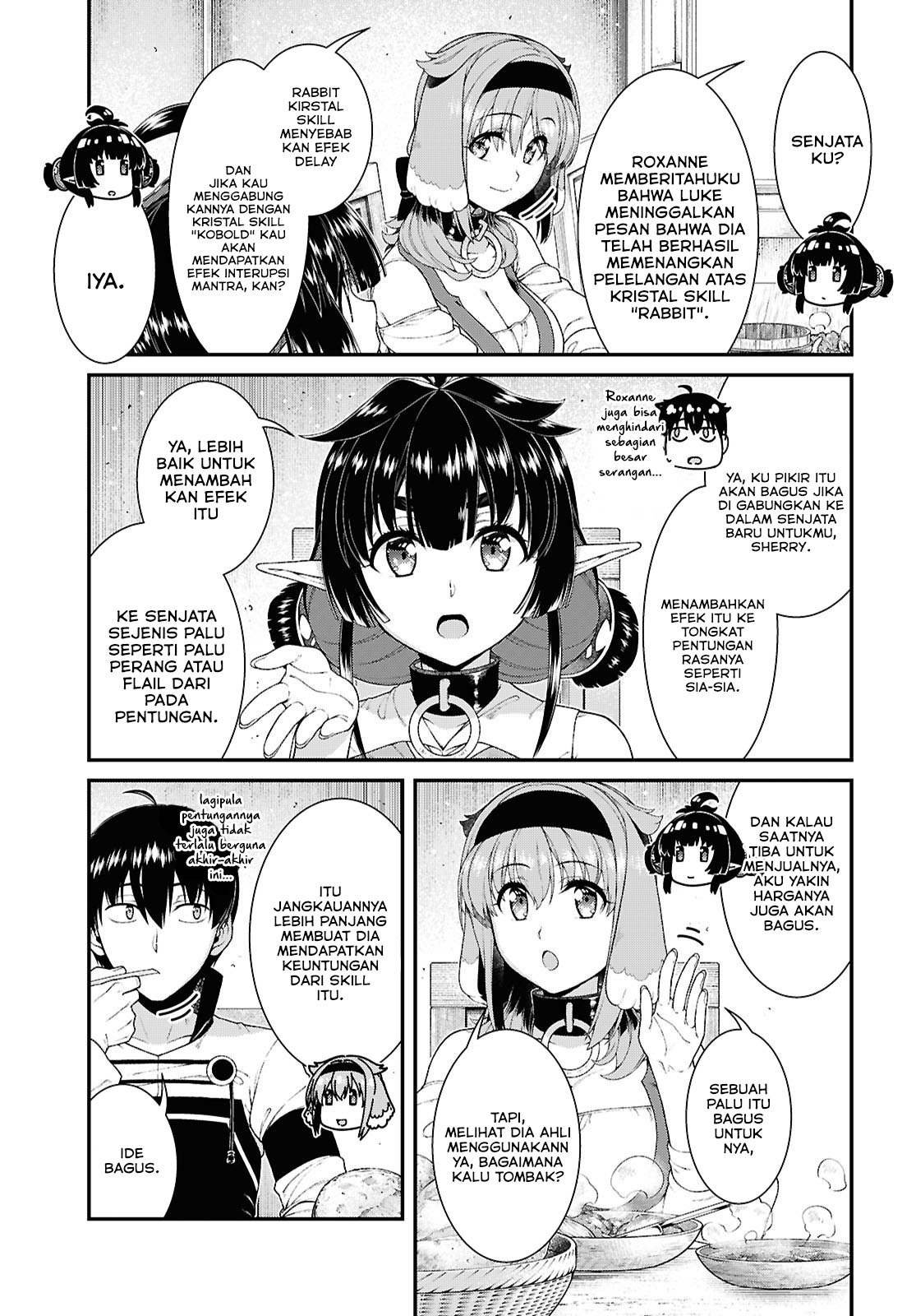 Isekai Meikyuu de Harem o Chap 91 - Next Chap 92