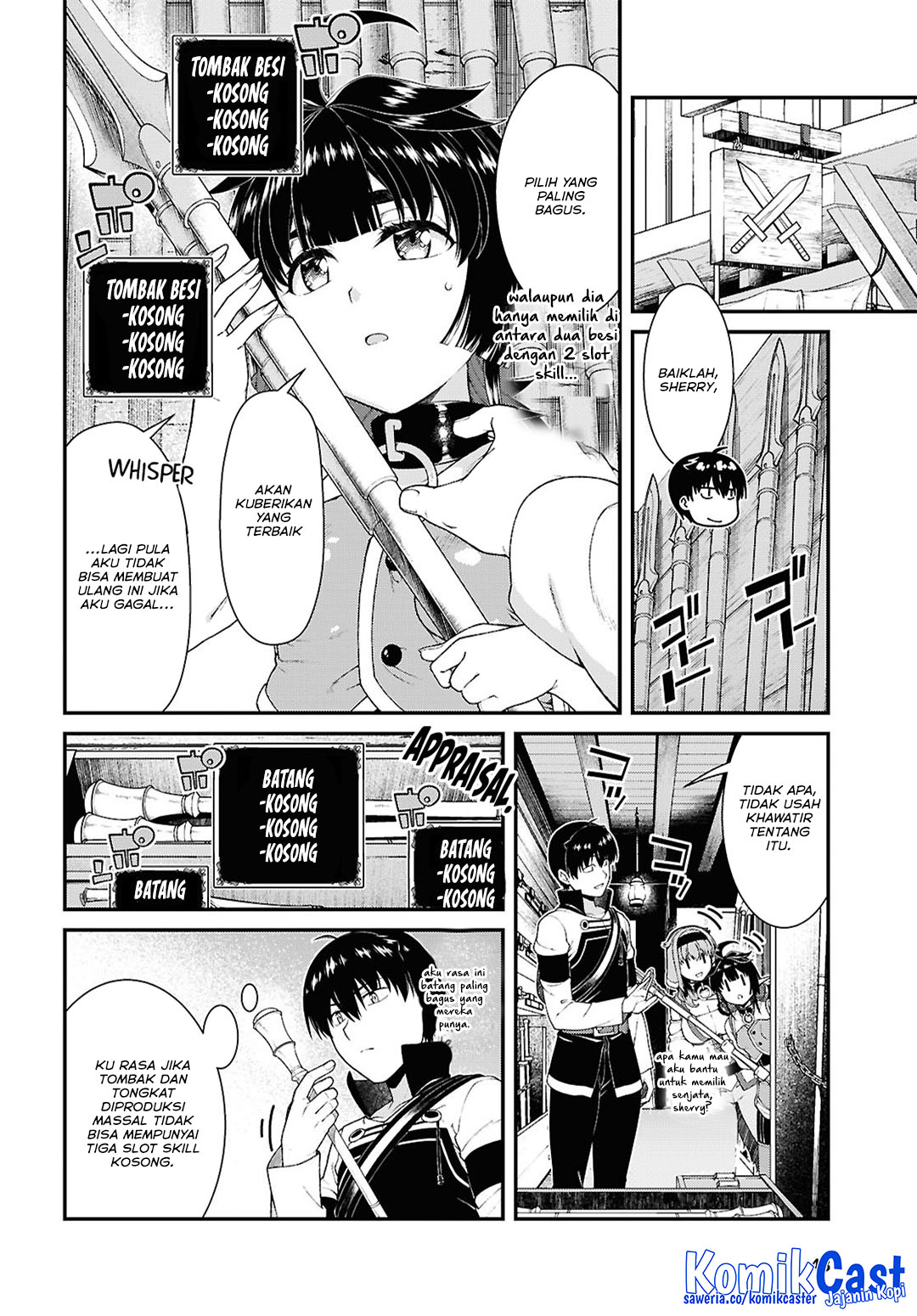 Isekai Meikyuu de Harem o Chap 92 - Next Chap 93