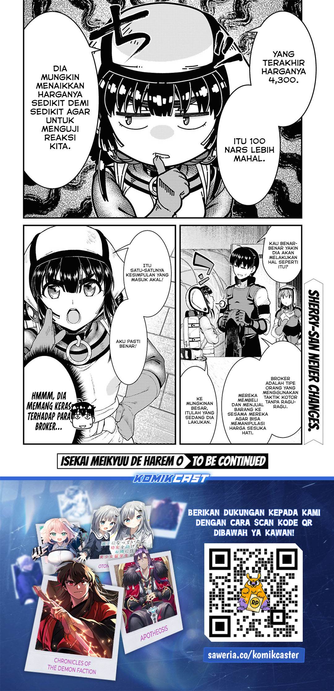 Isekai Meikyuu de Harem o Chap 93 - Next Chap 94
