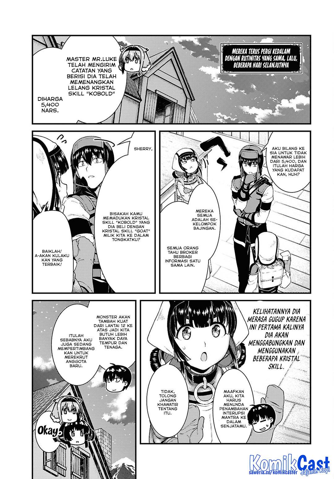 Isekai Meikyuu de Harem o Chap 94 - Next Chap 95