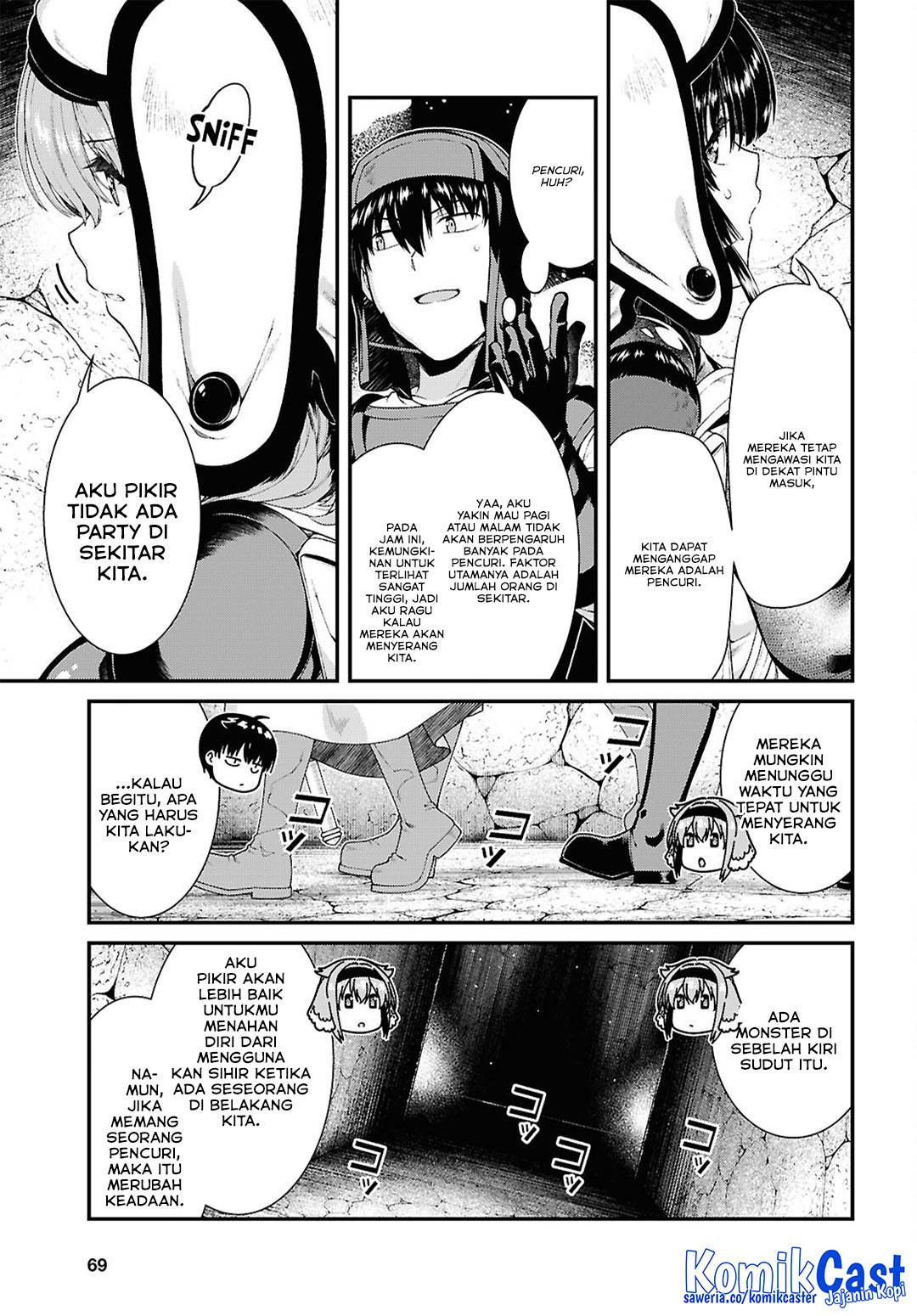 Isekai Meikyuu de Harem o Chap 95 - Next Chap 96