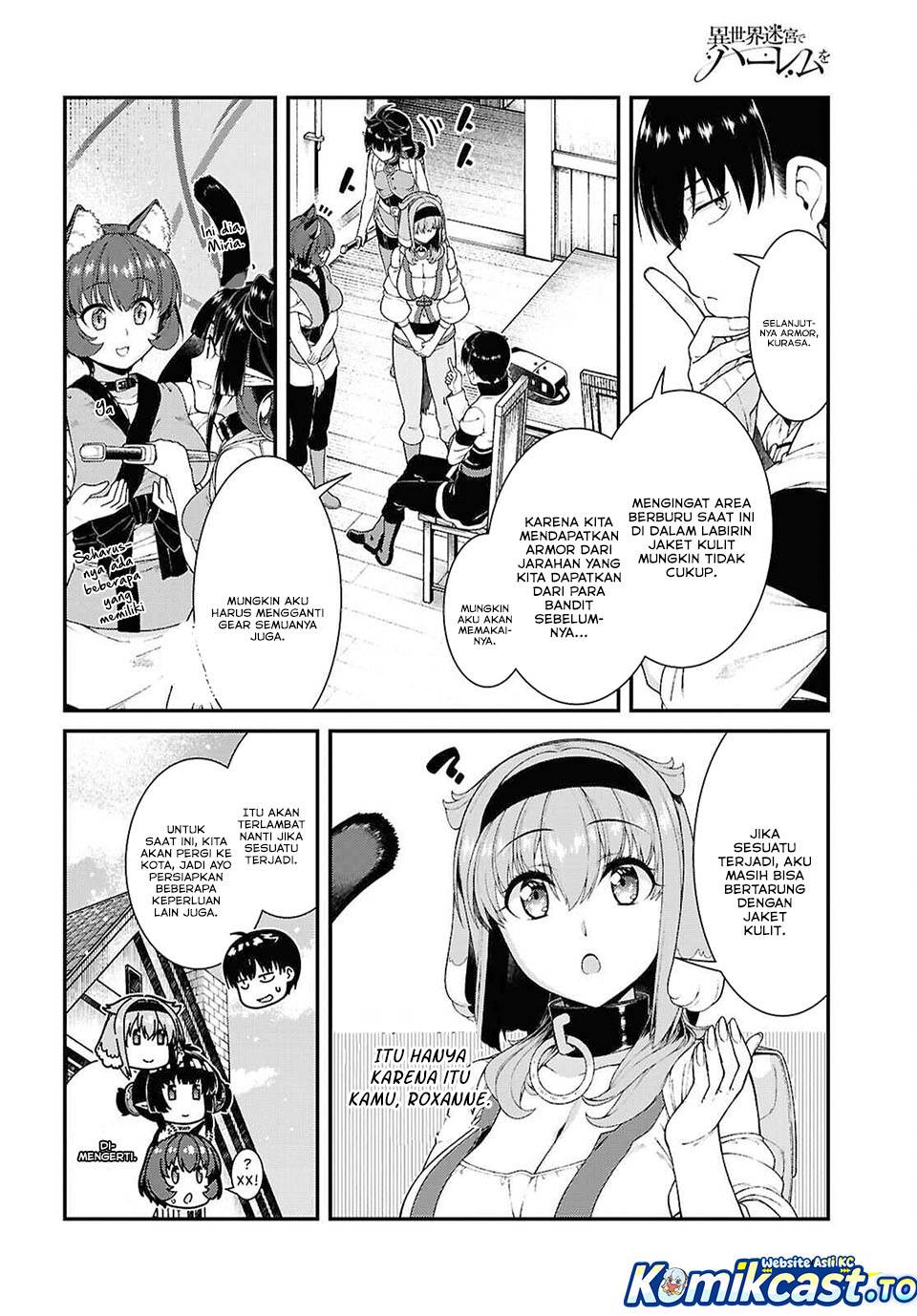 Isekai Meikyuu de Harem o Chap 104 - Next Chap 105