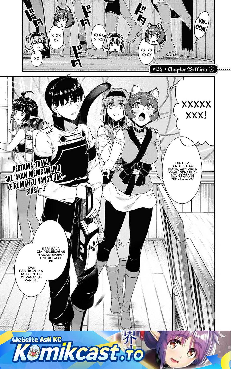 Isekai Meikyuu de Harem o Chap 104 - Next Chap 105