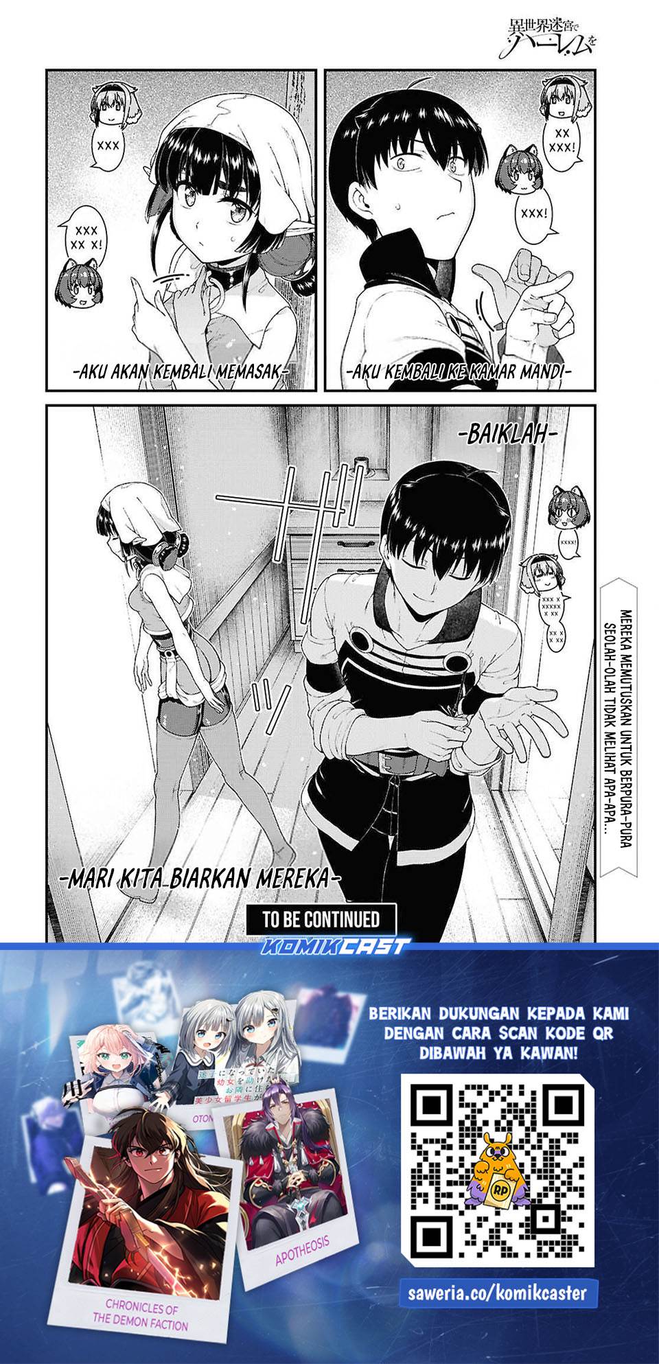 Isekai Meikyuu de Harem o Chap 105 - Next Chap 106