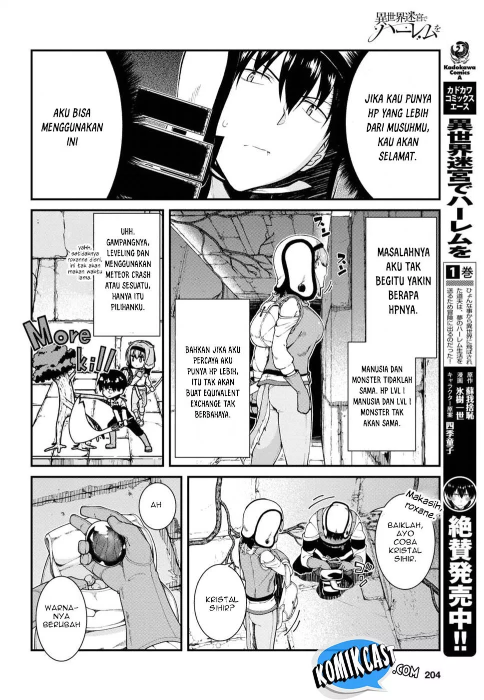 Isekai Meikyuu de Harem o Chap 15 - Next Chap 16