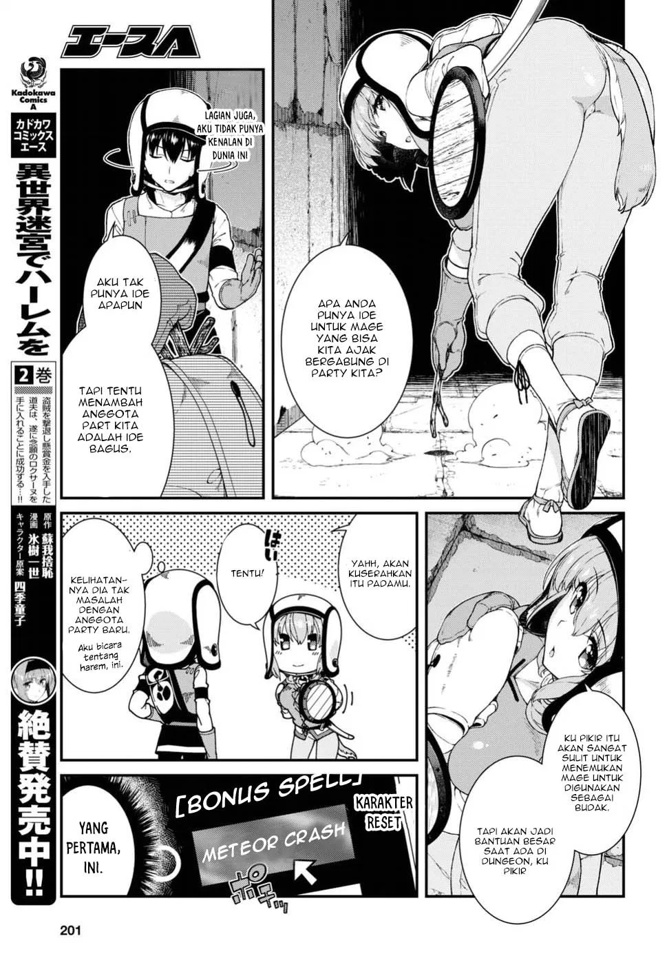 Isekai Meikyuu de Harem o Chap 15 - Next Chap 16