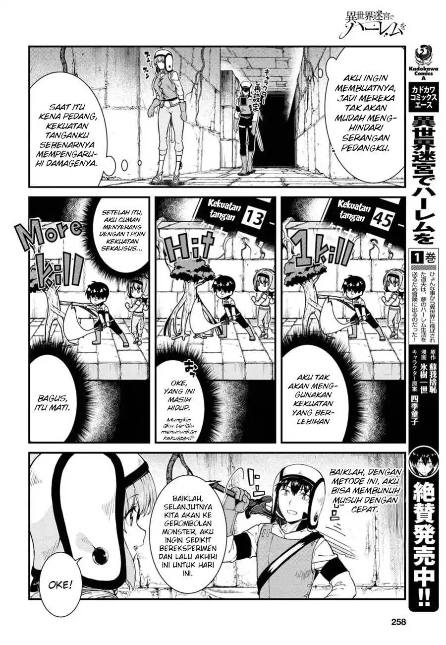 Isekai Meikyuu de Harem o Chap 16 - Next Chap 17