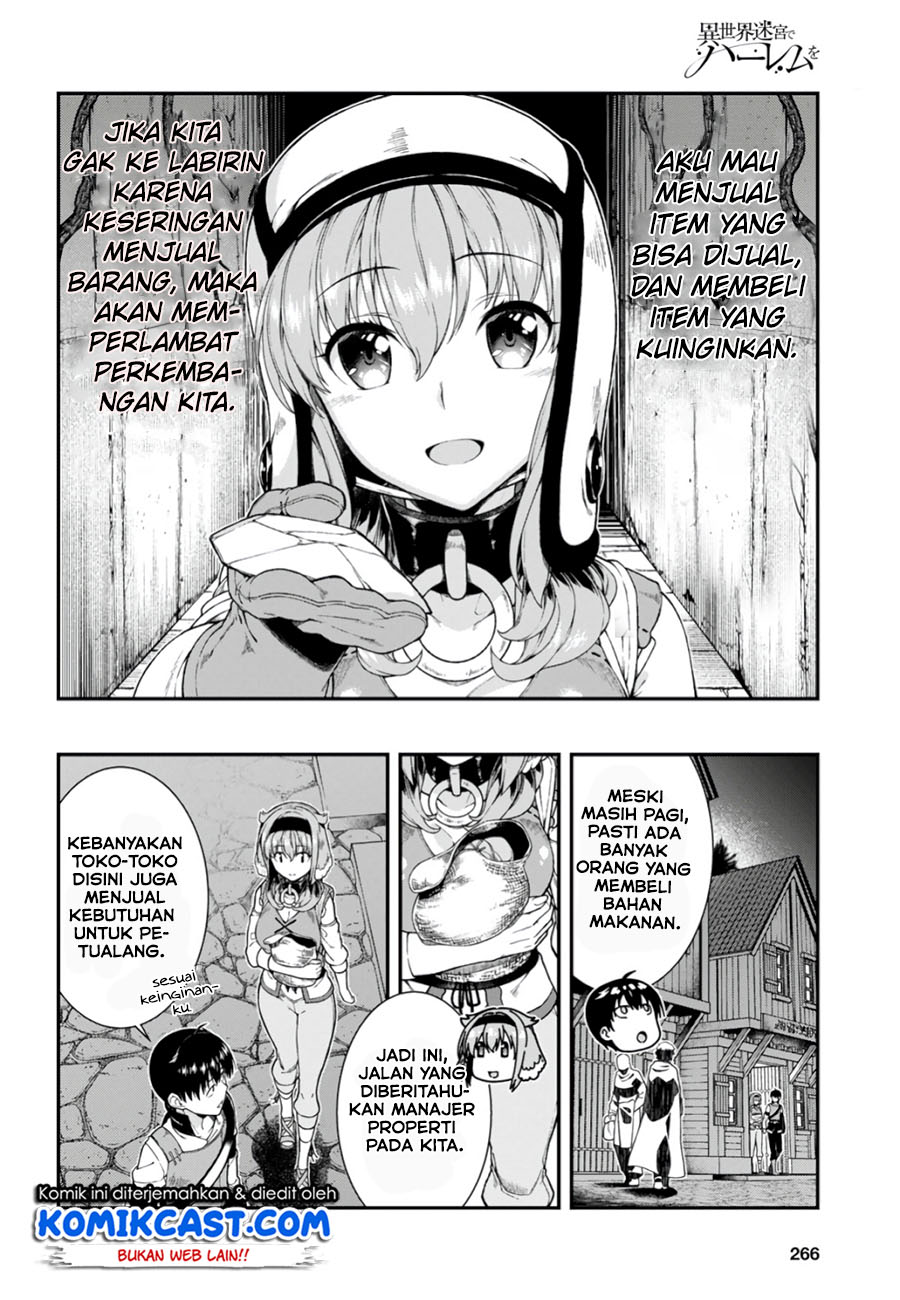 Isekai Meikyuu de Harem o Chap 27 - Next Chap 28